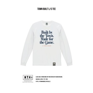 TOWN BUILT L/S TEE color White