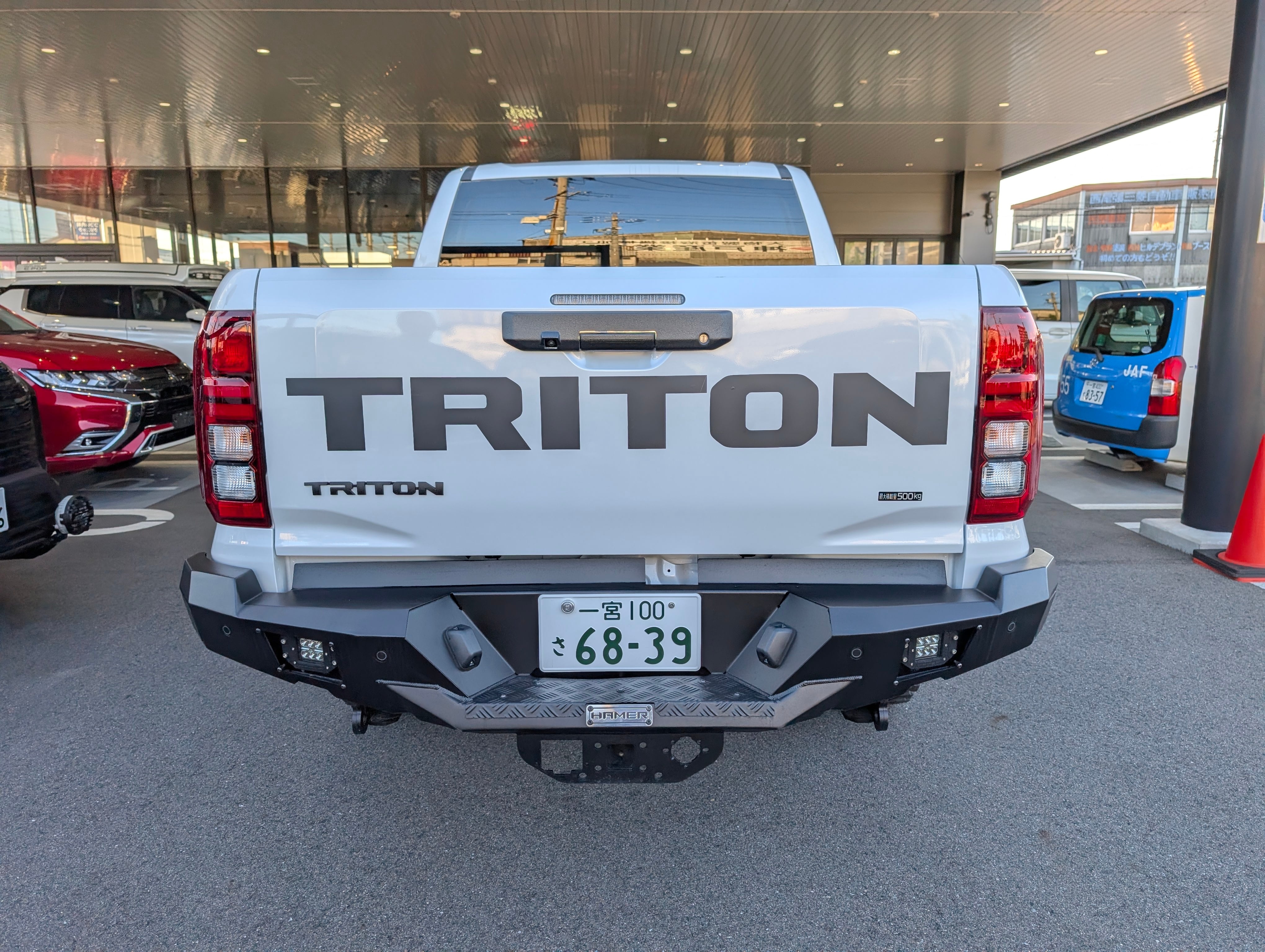 トライトンリアゲート用 TRITONデカール（マットブラック） | MDF