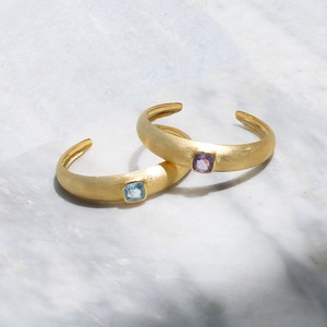 Blue Topaz Jewel Bangle