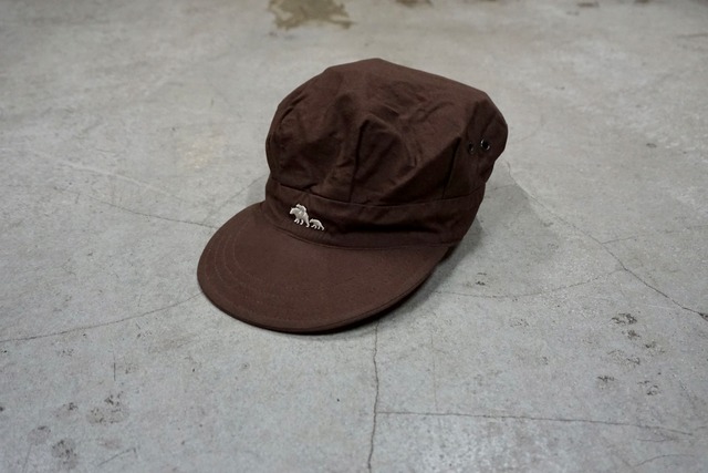 SPECIAL Worker's Cap (coffee dyed). エスプレッソ