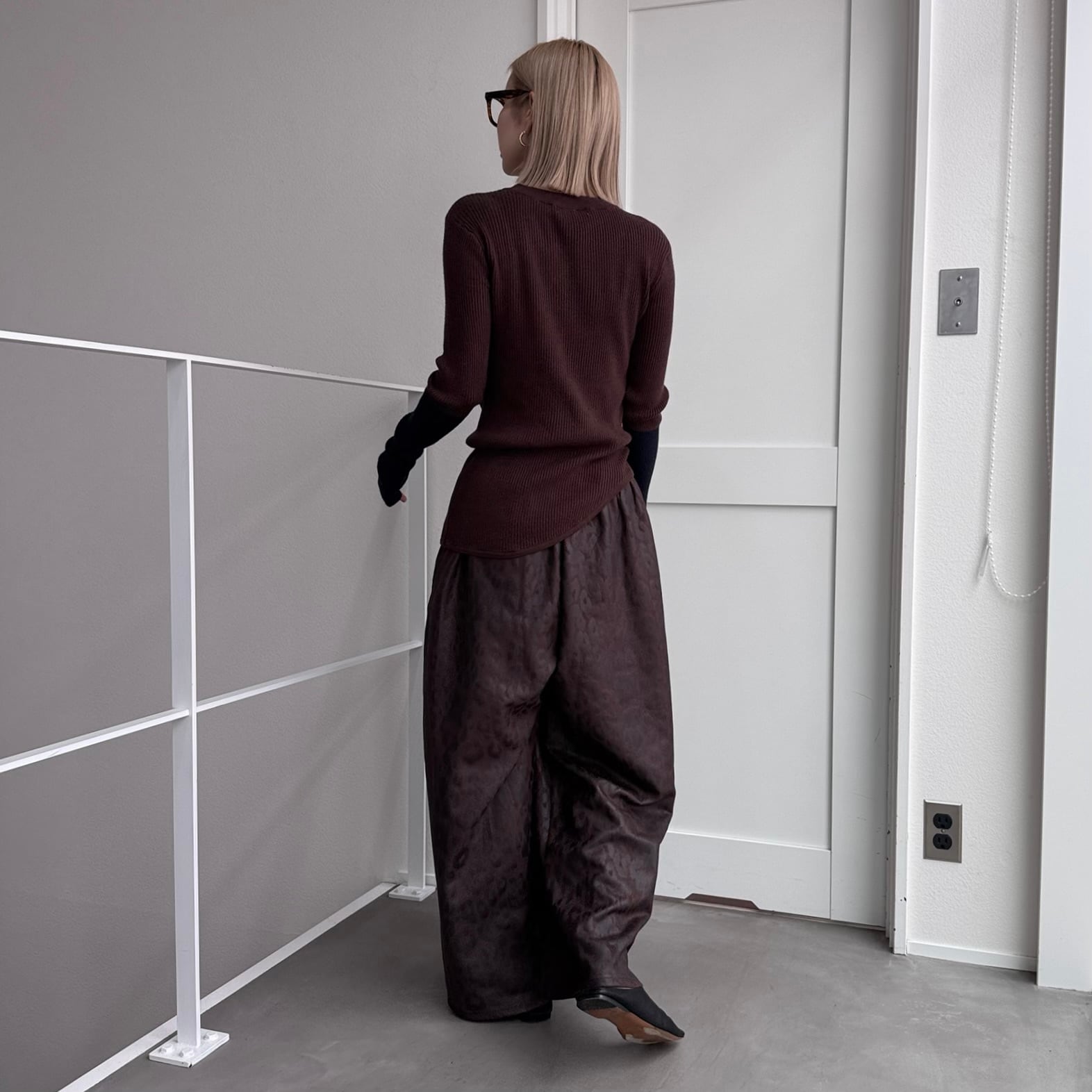 Leopard Luxe track PT/brown | CFT.