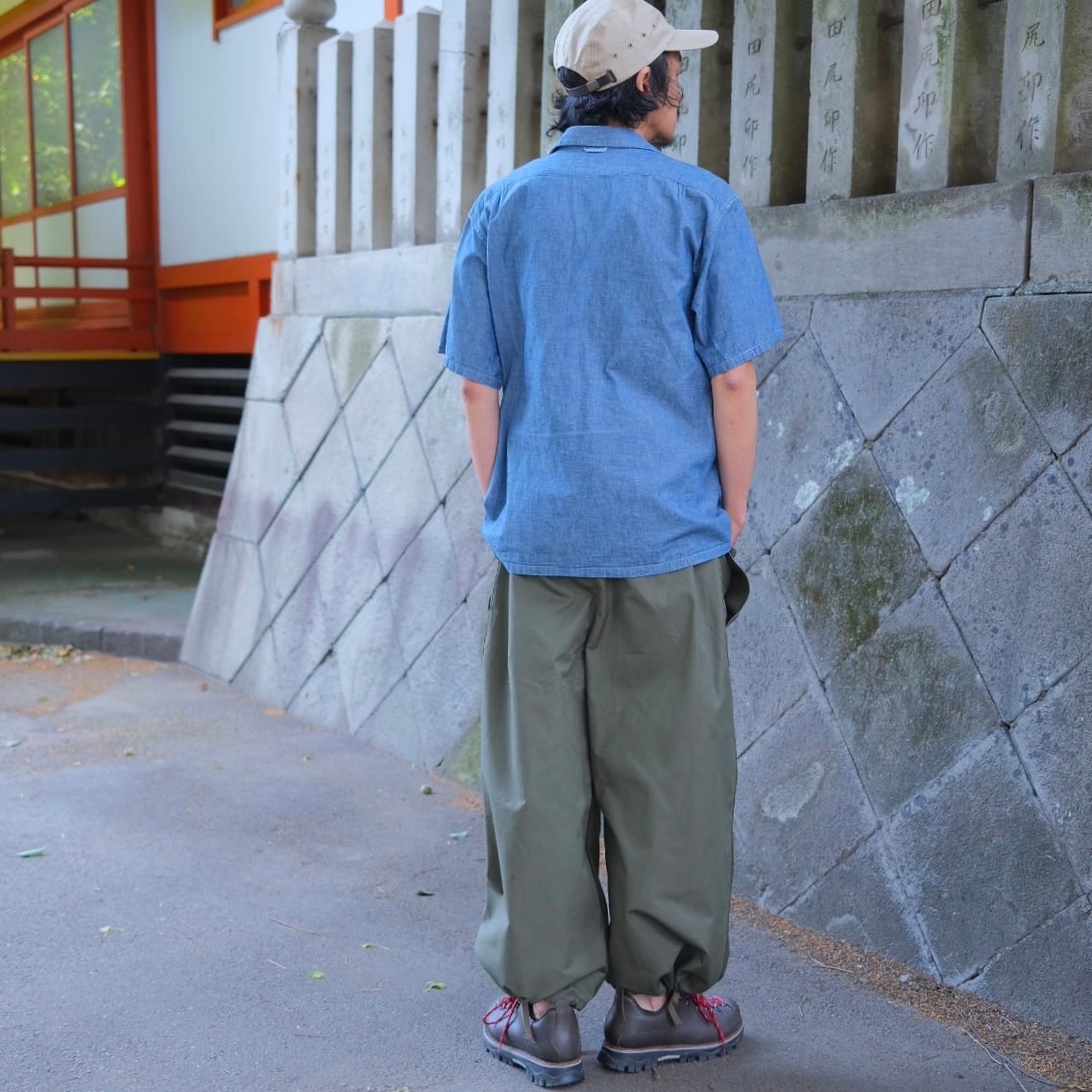 KENNETH FIELD(ケネスフィールド) /TAO TRAVEL TROUSER -OLIVE-(60