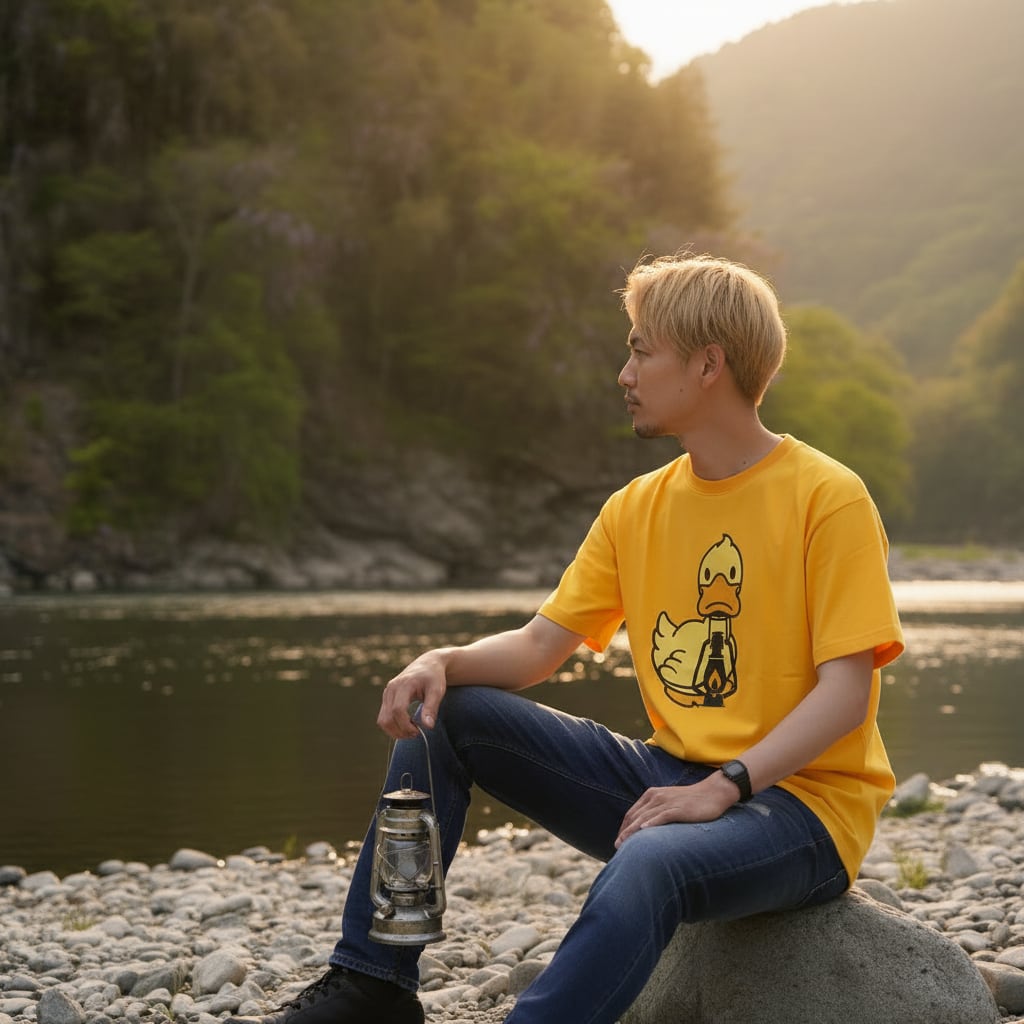 ゴディダック半袖Tシャツ（あひる） | Godisru