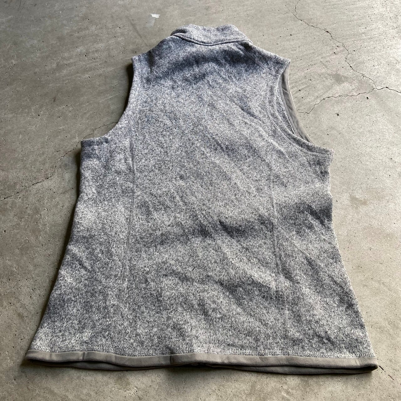 patagonia パタゴニア ベターセーターベスト フリースベスト レディースM 古着 グレー 灰色 アウトドアベスト  【フリースジャケット】-1【WS2202-50】 | cave 古着屋【公式】古着通販サイト powered by BASE