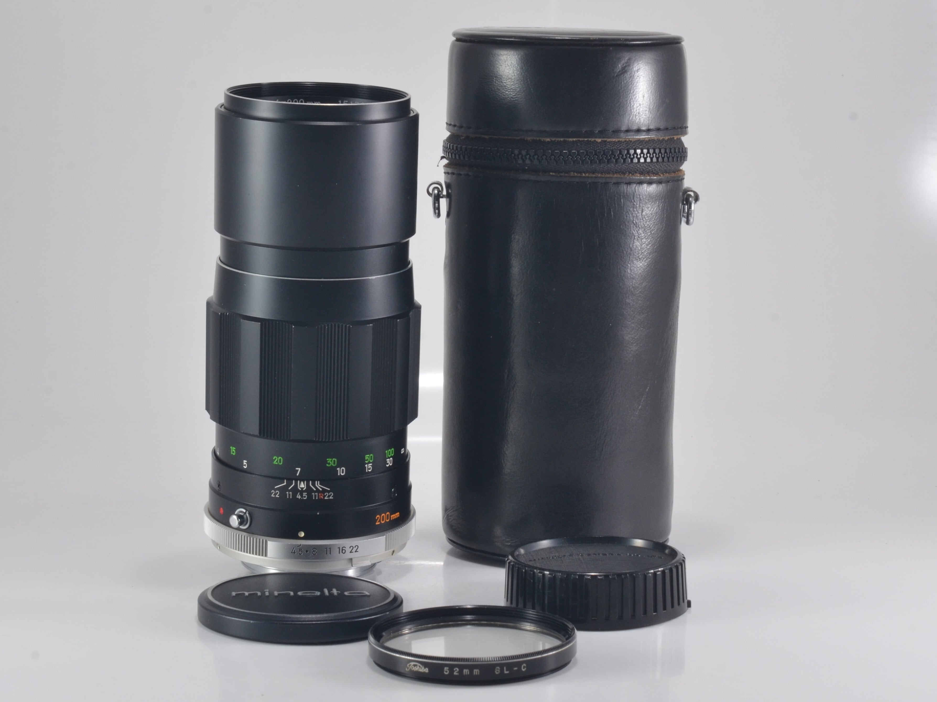 MINOLTA MC TELE ROKKOR PE 200mm F4.5 専用ケース付 ミノルタ MINOLTA MC TELE ROKKOR PE 200mm F4.5 専用ケース付 ミノルタ