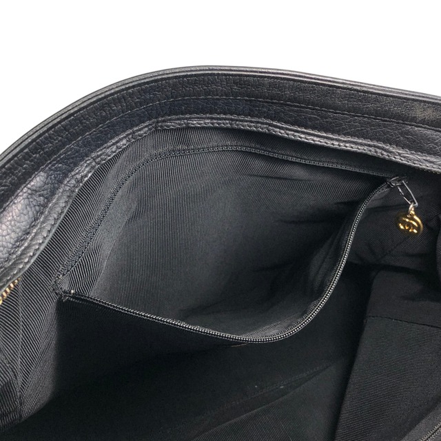 CHANEL シャネル トリプルココ ショルダーバッグ ブラック レザー キャビアスキン vintage ヴィンテージ オールド gph8sd