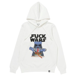 SALE 送料無料【HIPANDA ハイパンダ】メンズ パロディ フーディー スウェット MEN'S F*CK WARS PRINT PARODY HOODIE SWEAT SHIRT / WHITE・BLACK