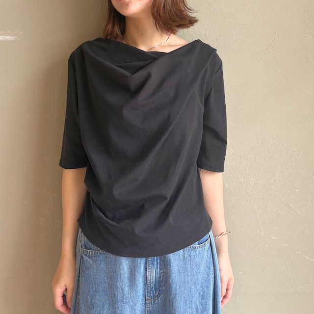 【 CLOCHE 】ドレープTシャツ
