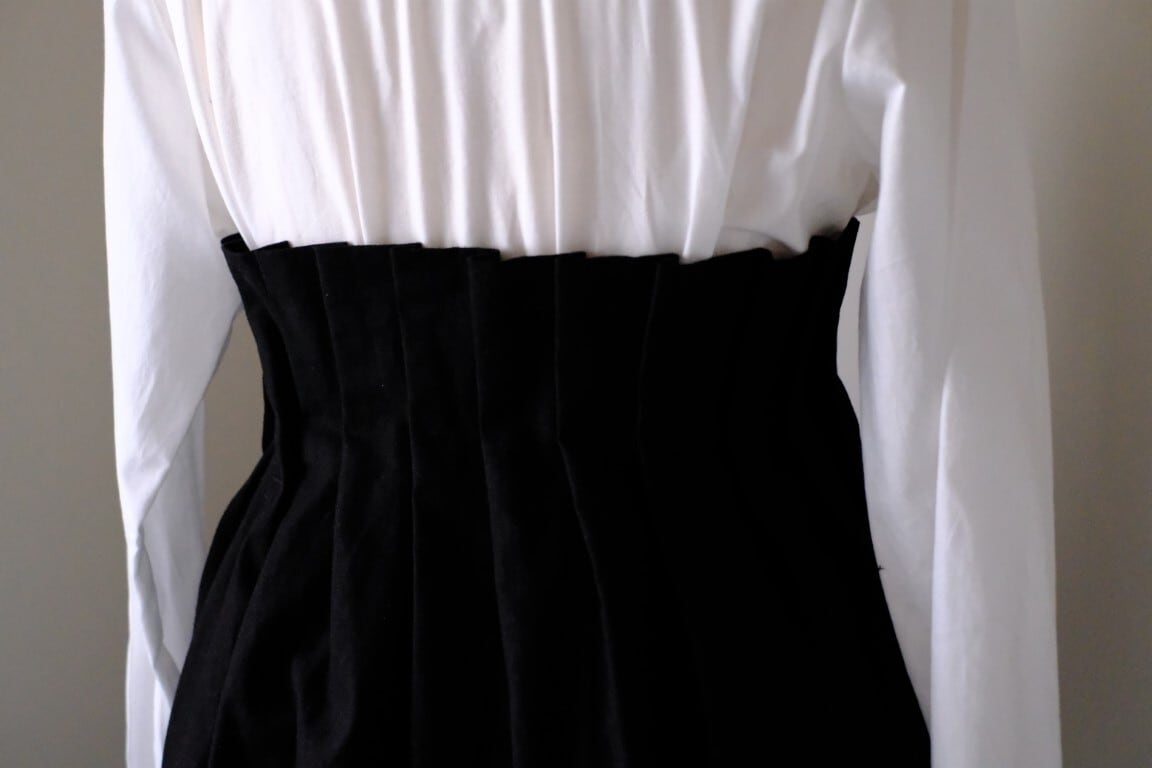 タックスカートとベルトのセット CL-099(BK)