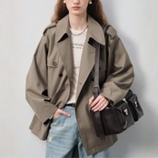Récit Classic Short Trench Coat F0545