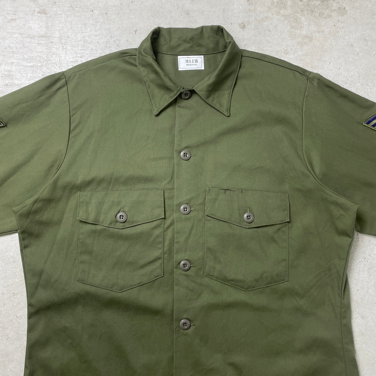 85年納品 80年代 米軍実品 U.S.AIR FORCE ユーティリティシャツ メンズ 