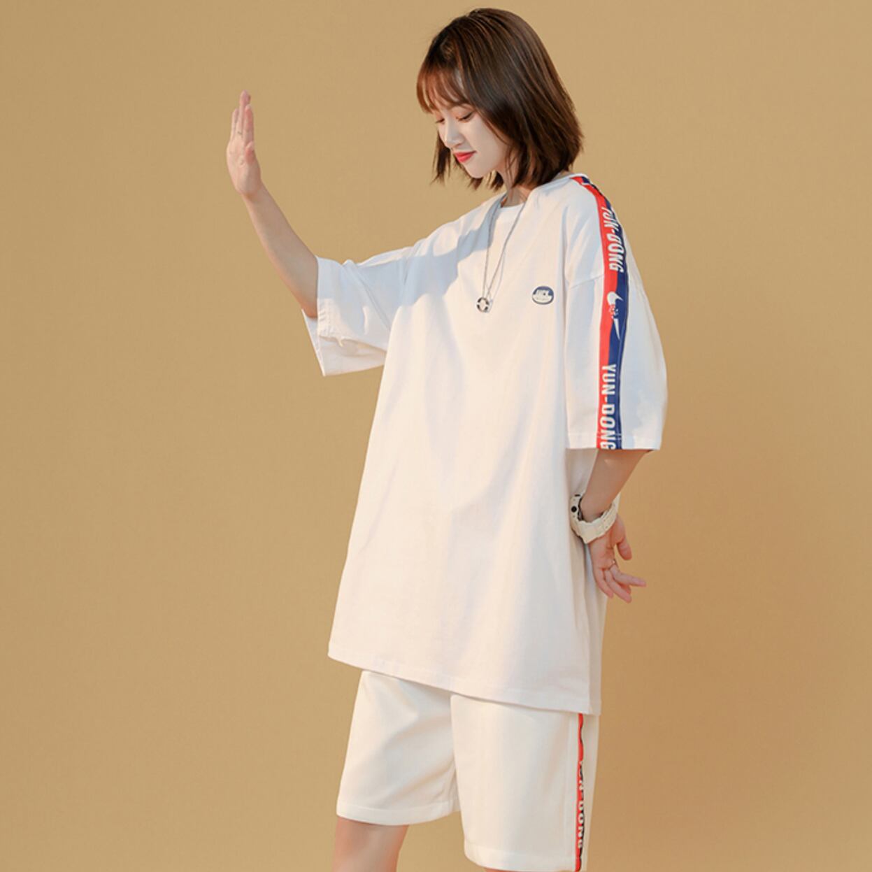 スポーティショートセットアップ 韓国ファッション通販 Nosweat