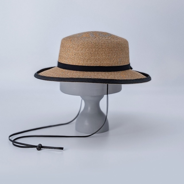 BD-BF104 Paper Braid 2way Brim Hat - BEG