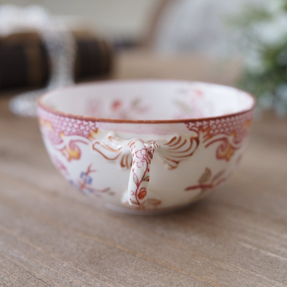 レア　サルグミンヌ モーツァルト　赤　フランスアンティーク　ヴィンテージ 皿 レア サルグミンヌ モーツァルト 赤 フランスアンティーク