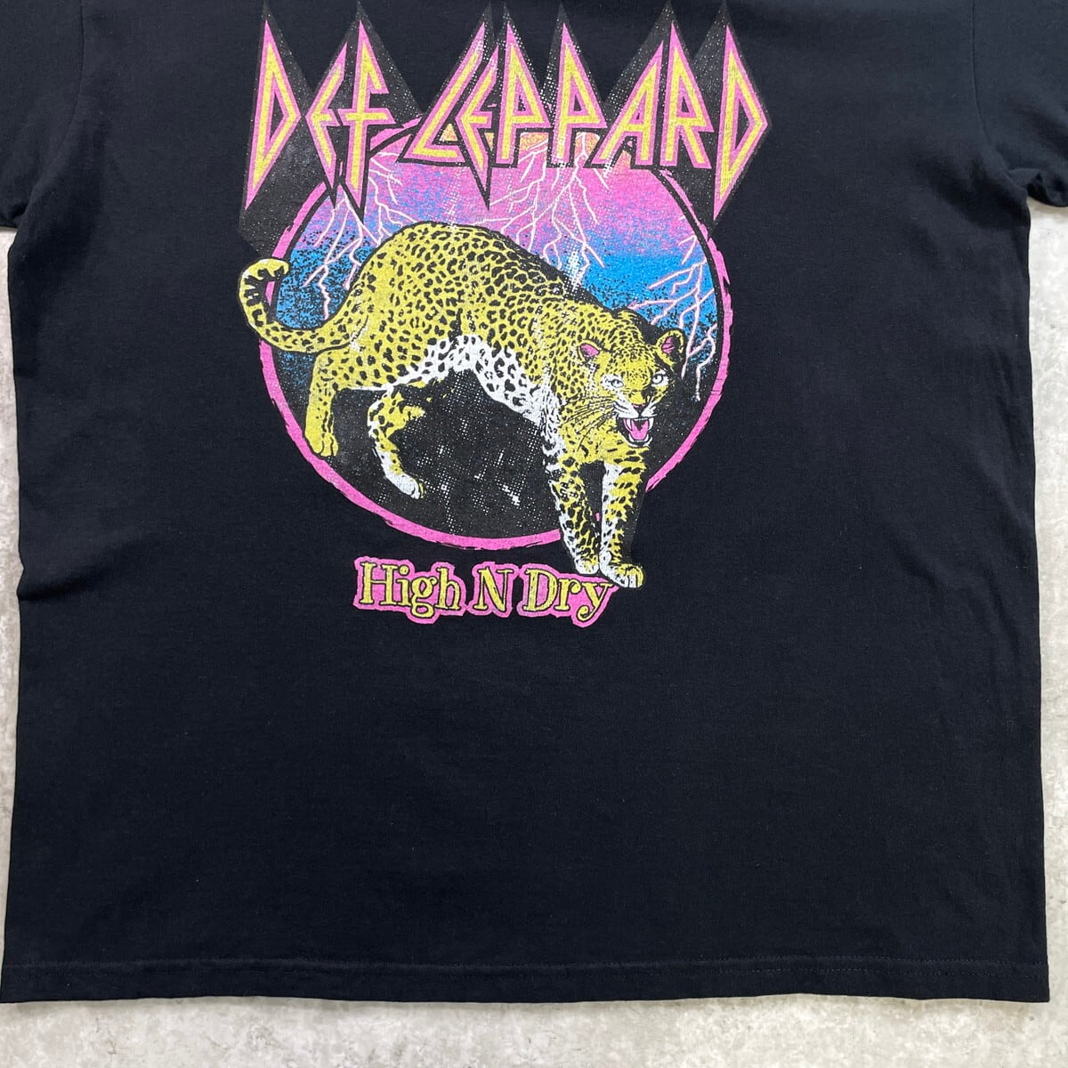 DEF LEPPARD デフレパード バンドTシャツ バンT メンズM相当 古着