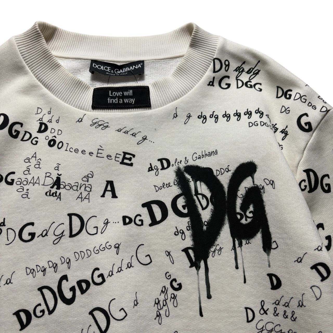 2020aw DOLCE&GABBANA logo sweat shirt “CARPE DIEM”