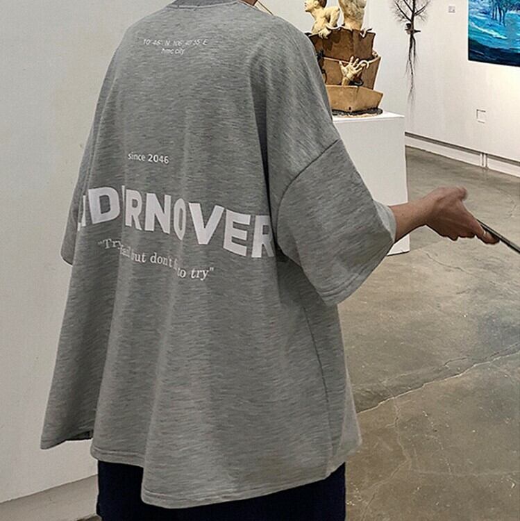 全2色 Tシャツ カットソー プリント カジュアル シンプル