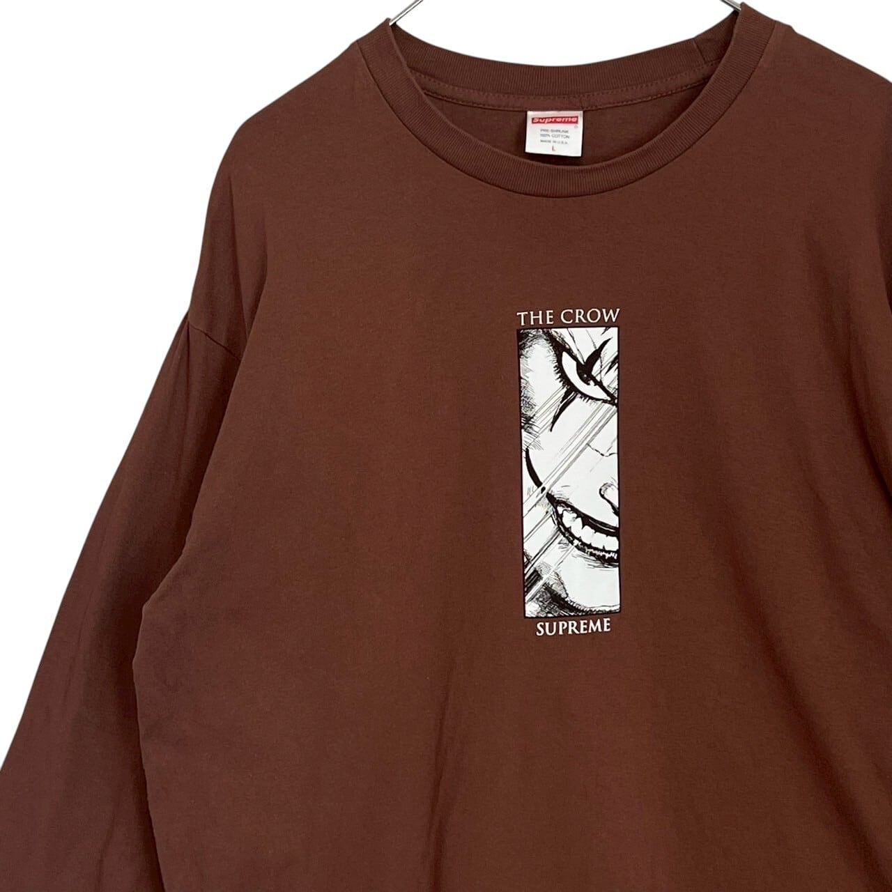 supreme シュプリーム ロンT センターロゴ プリントロゴ THE supreme シュプリーム ロンT センターロゴ プリントロゴ THE