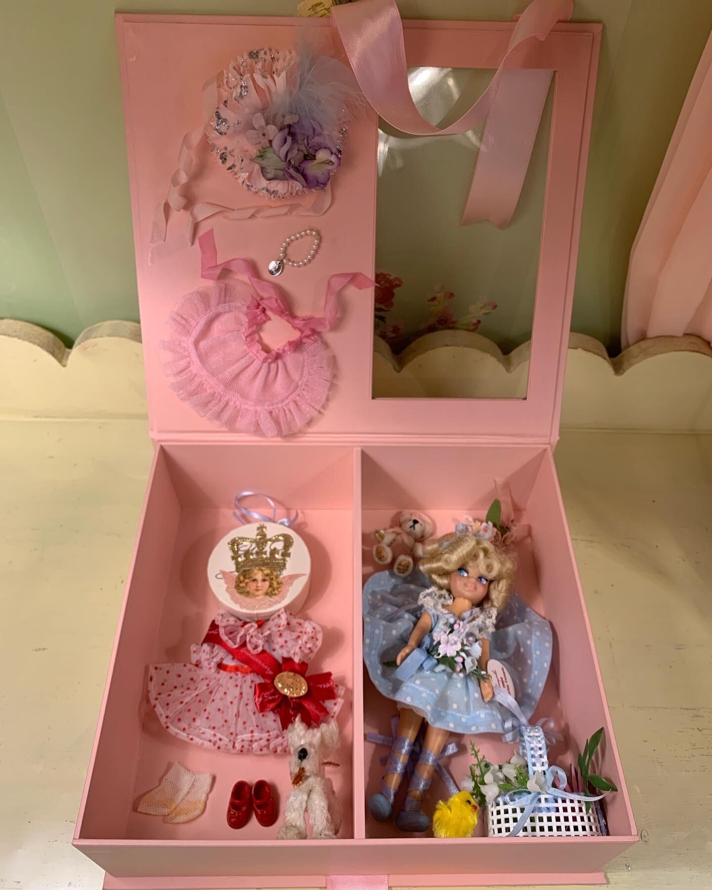 シャーリードールのカルトナージュBox入り (211115) | Baby Ribbon