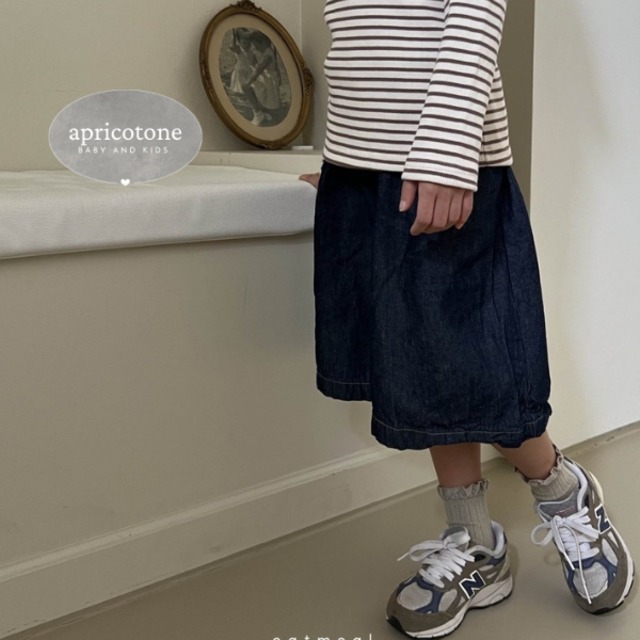 【即納】oatmeal /  Breeze Denim pants