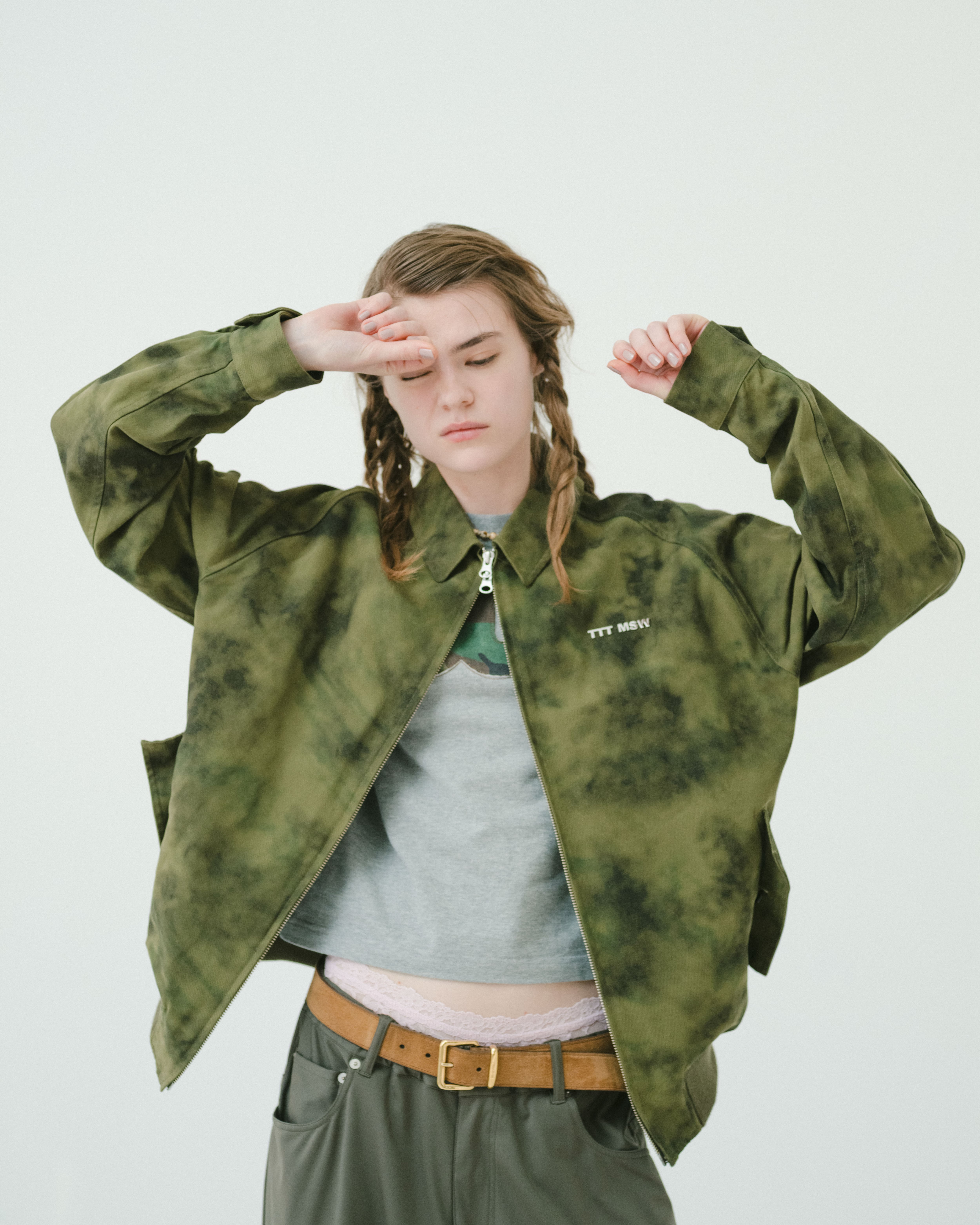 Camouflage swing top jacket（KHAKI） | TTTMSW