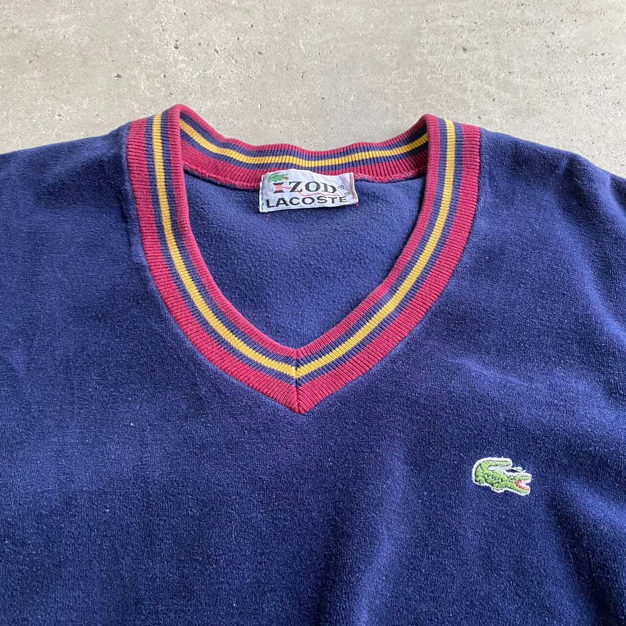 LACOSTE ラコステ ジャージー トップス ベロア ジャージ