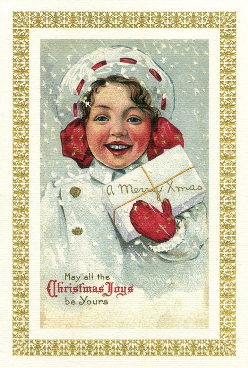 ROSSI 1931 クリスマスカード イタリア製 AGN812