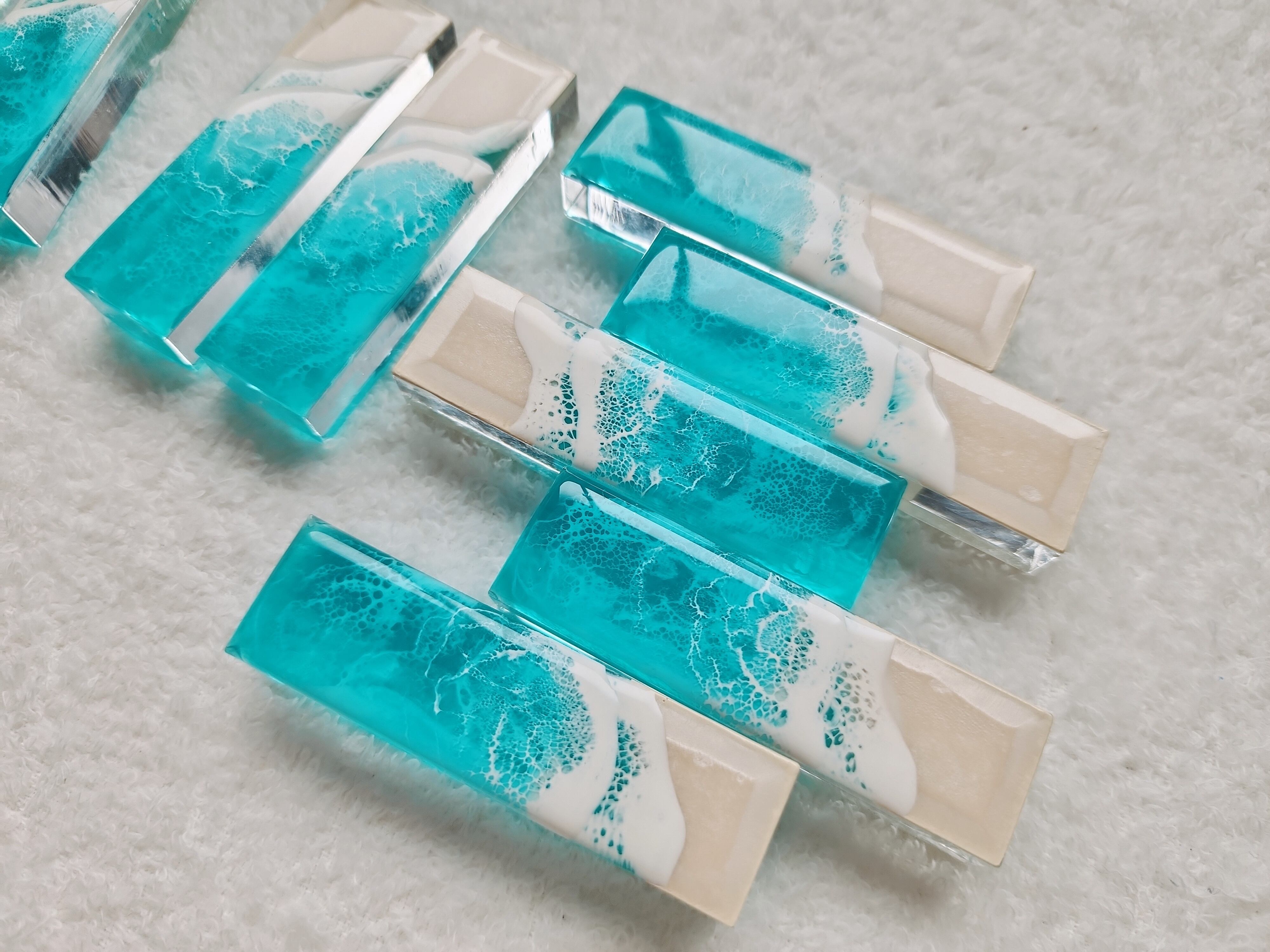 448.オーシャンレジンアート 箸置きorペーパーウェイト