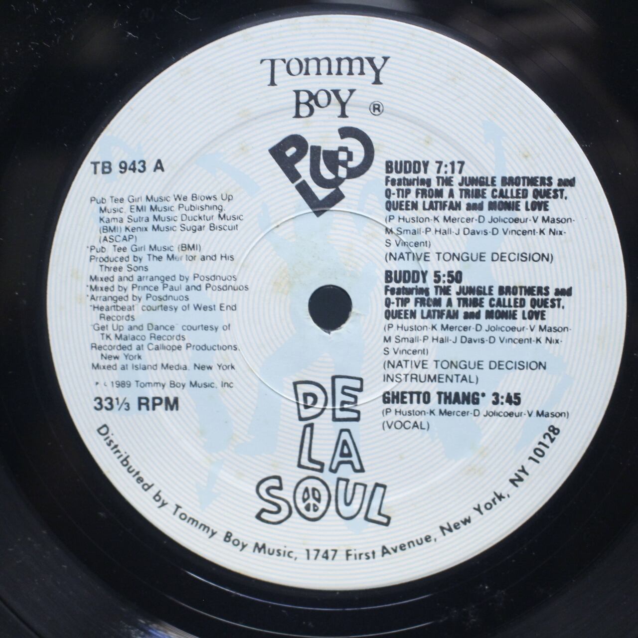 De La Soul / Buddy / Ghetto Thang [TB 943] - 画像1