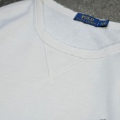 POLO RALPH LAUREN white sweat boro