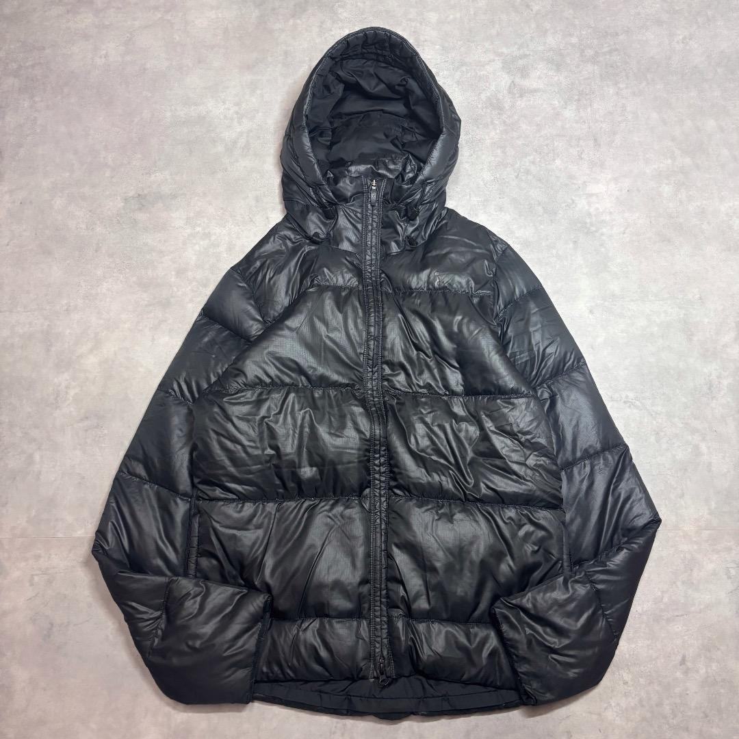 NIKE AGC ナイキ ダウンジャケット パーカー 古着 L 黒 17386