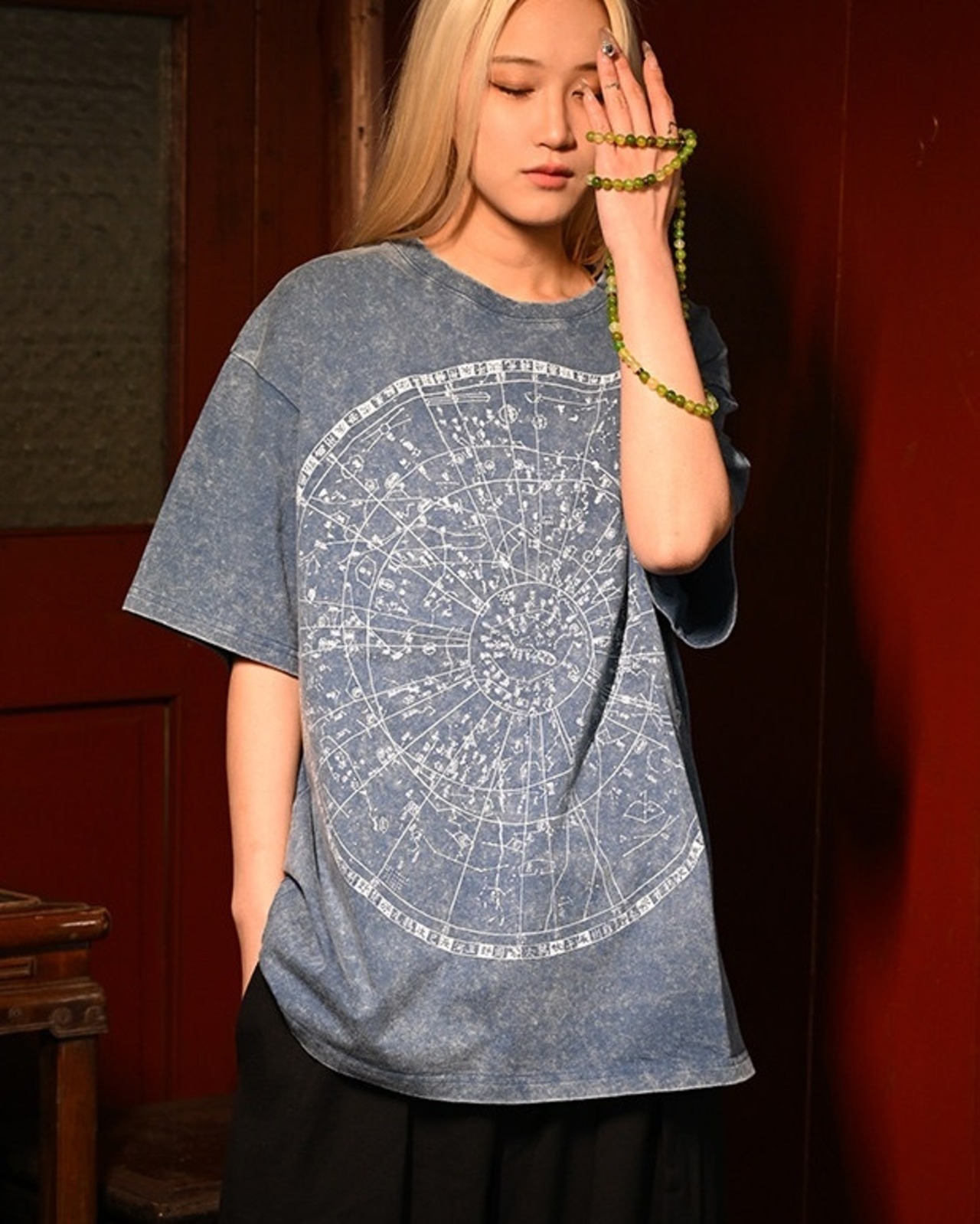 Ancient Constellations T-Shirt 2color【G1018】