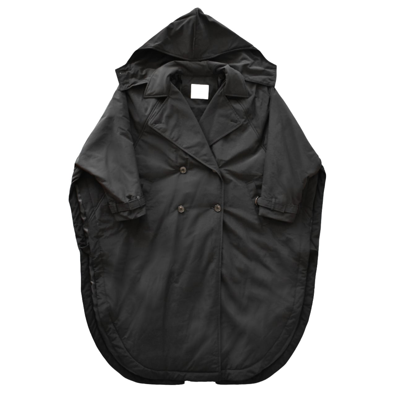 KAPOK KNOT / KAPOKDOWN PONCHO COAT / カポックダウン ポンチョコート