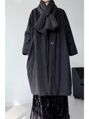 Mid-length loose cotton coat [T2653]