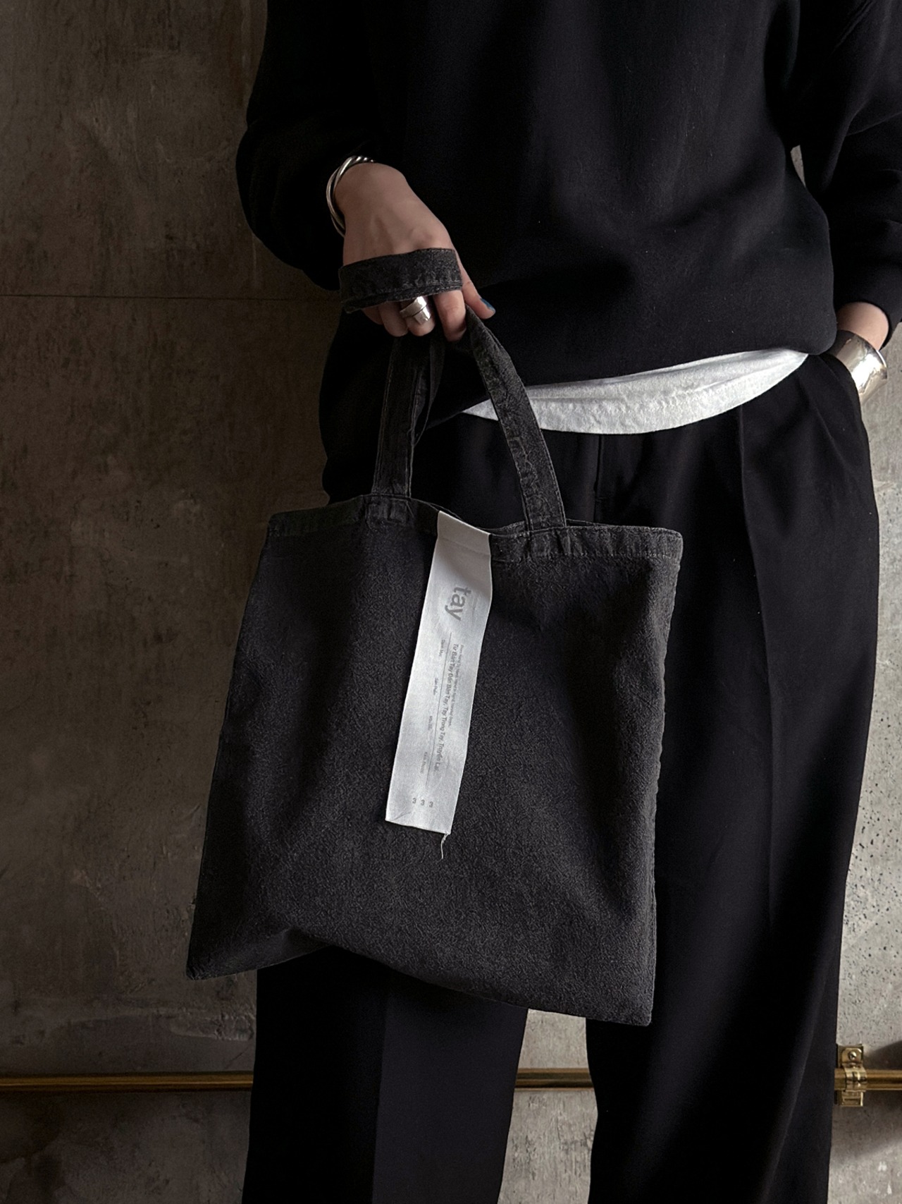 tay original／botanical dyed totebag