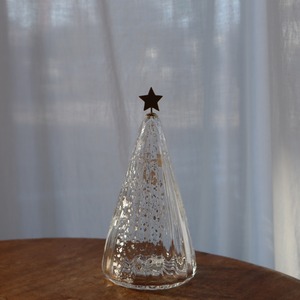 市川硝子製作所　クリスマスツリー 銀箔B