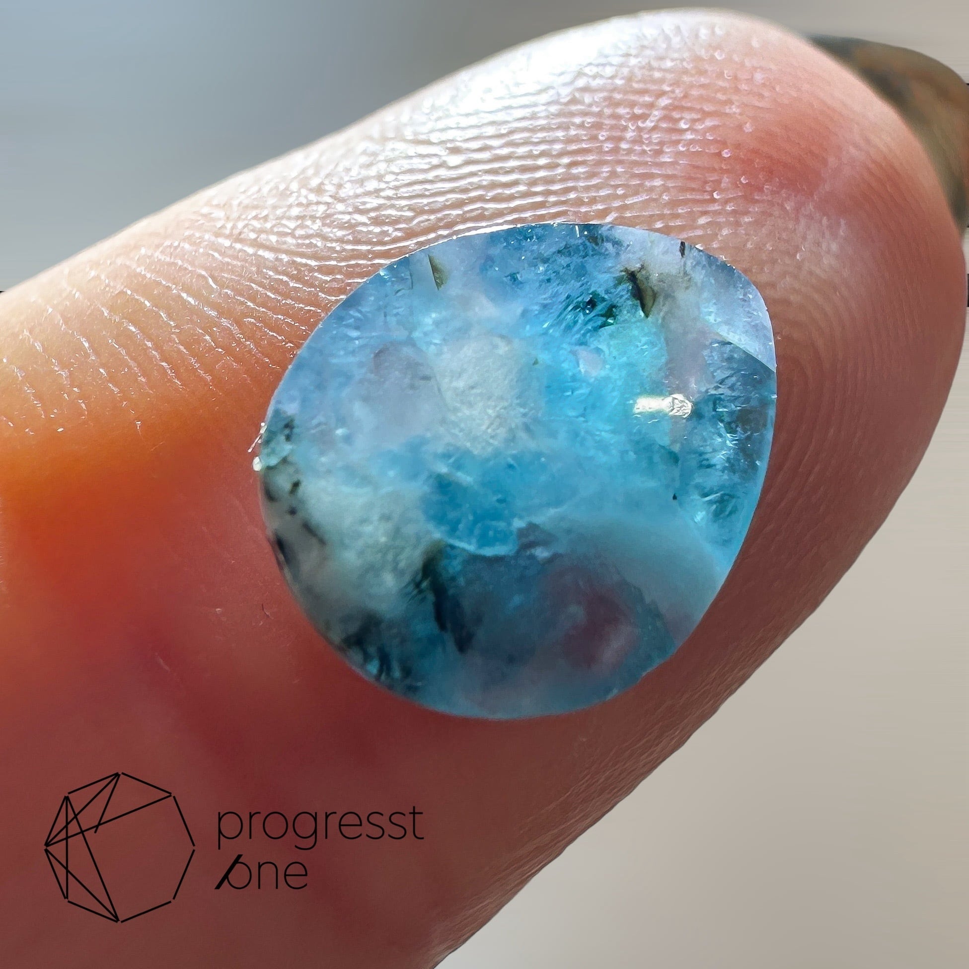 パライバトルマリンインクォーツ1.89ct | progresstone パライバトルマリンインクォーツ1.89ct | progresstone