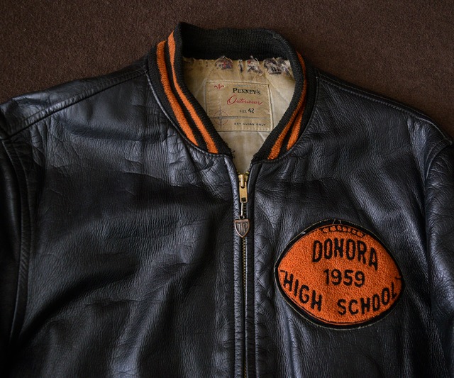 50s PENNEY'S 1959 VARSITY JACKET 42