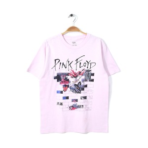 ピンクフロイド プログレッシブロック Tシャツ バンドTシャツ ピンク Pink Floyd メンズM 古着 @AD0002