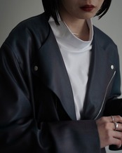 itochi - Suvin cotton smooth mock neck half sleeves pullover shirt (イトチ -スビンコットンスムースモックネック半袖プルオーバーシャツ)