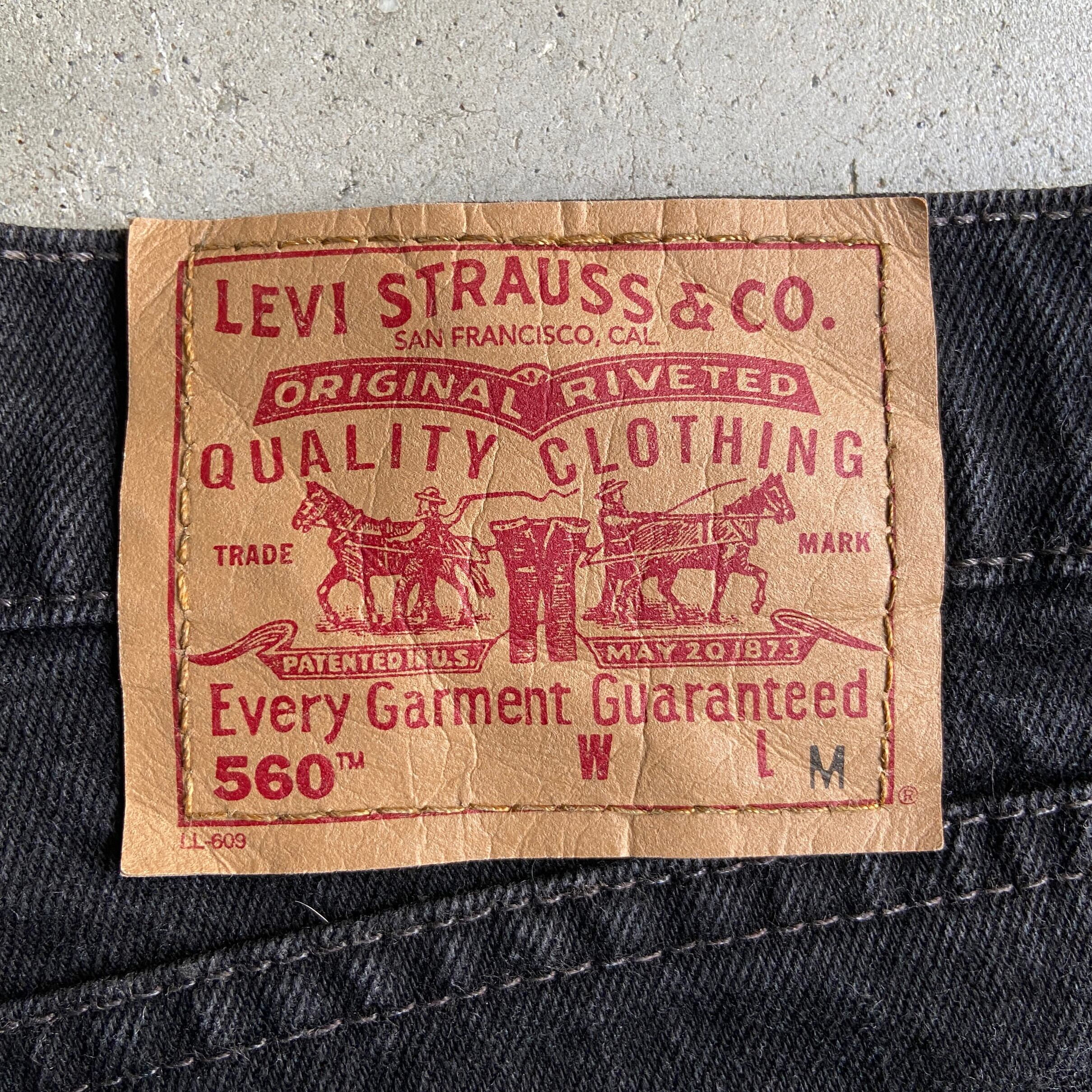 USA製 年代 Levi's リーバイス  ワイド バギー テーパード デニム