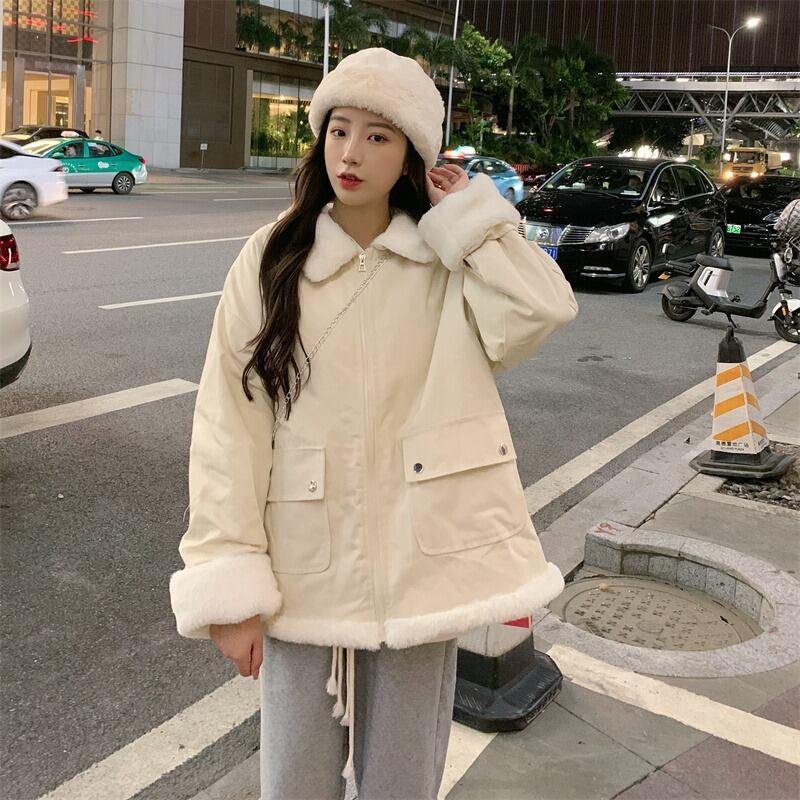 ベルベットスタイルジャケット オータムウィンタールーズ コットン 秋物 冬物 萌量不足31718581485