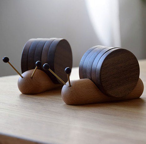 新品❣️ローズ柄が綺麗なコースター★木製ケース付4枚セット コースター おしゃれ 木製 セット 5個セット コースターセット