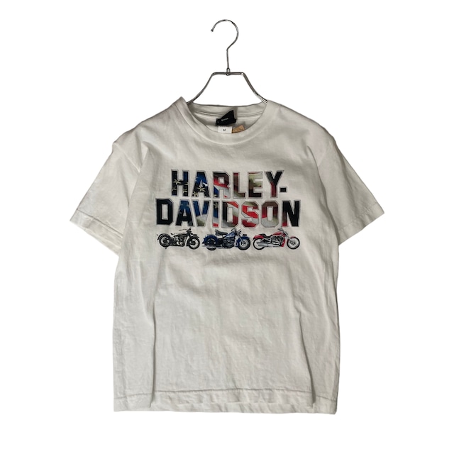 【90s】HARLEY DAVIDSON    半袖Tシャツ　M   コットン100%   プリント  Vintage