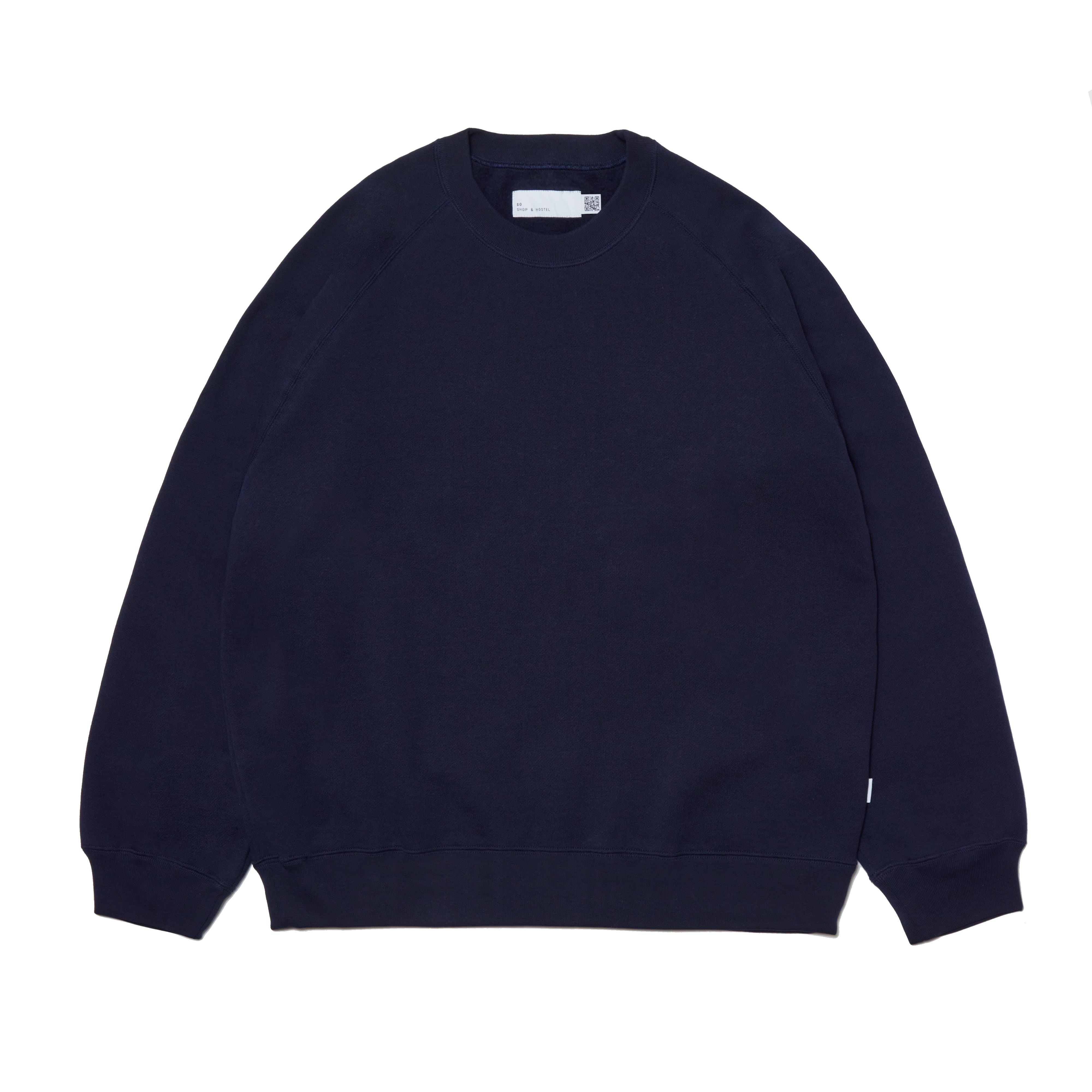 SO ORIGINAL RAGLAN CREW NECK SWEATSHIRT (NAVY)