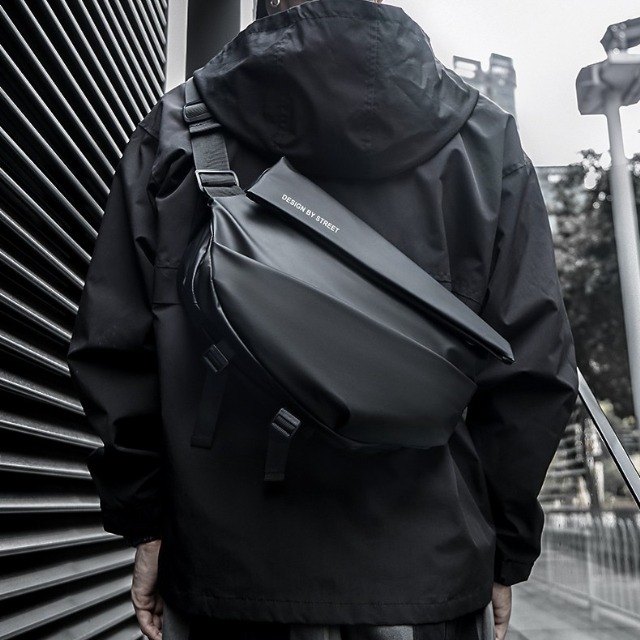 予約販売】ショルダーバッグ メンズ シンプル ミニバッグ ブラック 黒 
