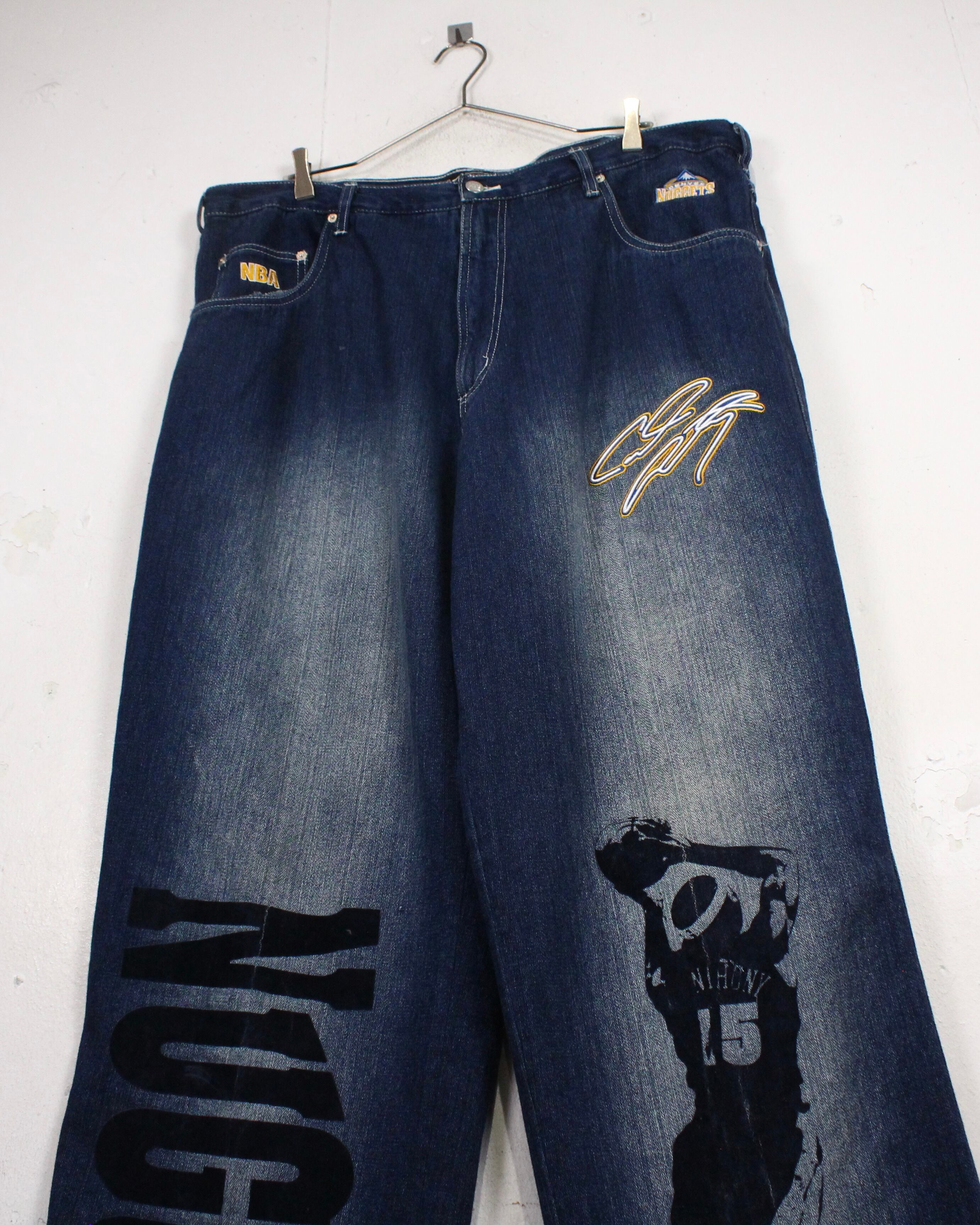 Caka act2】“UNK” “NBA” Special Baggy Denim Pants | Caka(カカ Caka act2】“UNK” “NBA” Special Baggy Denim Pants | Caka(カカ