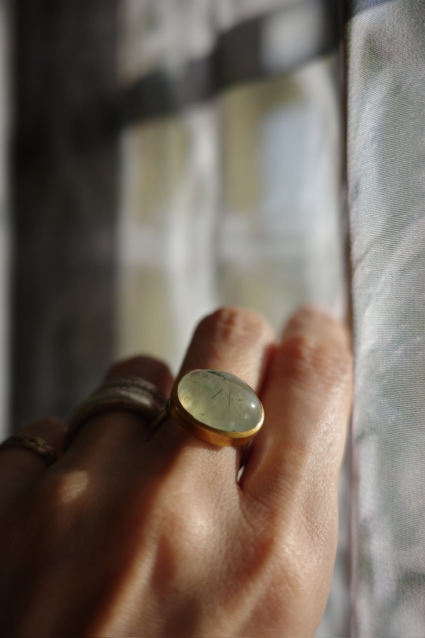 vija Still Pool Ring