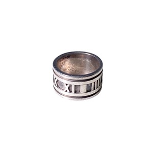 vintage 1995’s TIFFANY silver wide ring “atlas”