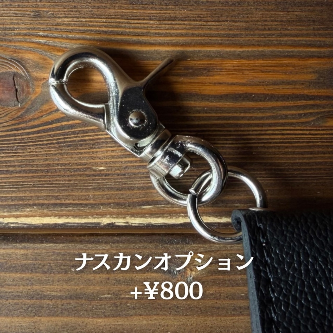 【ミニポーチウォレット/シュリンクエンボスレザー/アポロコンチョボタン】